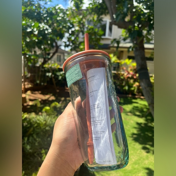 Starbucks cold cup 16oz recycled glass collectible - Picture 3 of 4